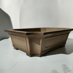 Maceta Ovalada Sin Esmaltar para Bonsái Yixing - Product Image 3