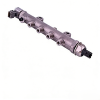 Conjunto de Riel de Combustible Original MiBo OEM para Cargadora/Tractor, Número de Pieza 1J508-50602 Reemplazo Directo Compatible con el Motor V3800 SVL95-2S