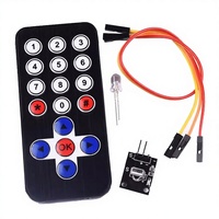 Módulo de Control Remoto TOPCUS HX1838, Módulo de Control Remoto IR 1838 + Receptor, Kit de Control Remoto MCU