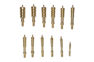 ... Kit de soporte de parche para limpieza de <span class=keywords><strong>pistola</strong></span> de latón macizo. 223 .30 .45Cal para todas las pistolas Punta ranurada de latón - Product Image 6