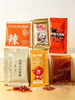 Sauce chili épicée pour aliments surgelés, formule personnalisée pour emballage sur mesure, idéale pour les chaînes de restauration rapide, les cantines, les nouilles et les plats de riz