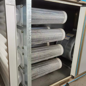 <span class=keywords><strong>Peinture</strong></span> en aérosol Filtre à charbon actif Moteur antidéflagrant Type de boîte Filtration d'échappement d'air HTFC Cabinet Ventilateur centrifuge - Product Image 2