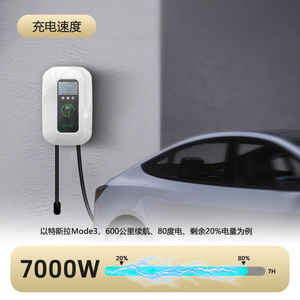 Station de charge murale Mingze Type 2 EV 7/22 kW AC pour usage domestique - Product Image 4