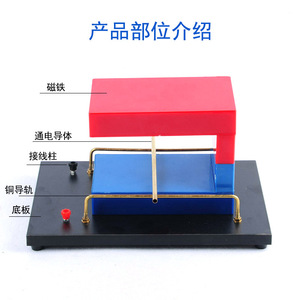 Demostrador de la fuerza del amperio; demostrador de la fuerza sobre un conductor que transporta corriente en un campo magnético; demostrador del - Product Image 3