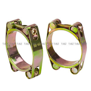 Collier de serrage pour tuyau à couple élevé à <span class=keywords><strong>double</strong></span> tête pour tuyau à haute vibration 70-80mm - Product Image 3