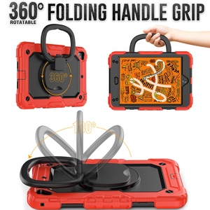 360 Rotable andle ickickstand iliilicono Shockproof over sobre abablet ase para IAD ad INI 4 2015 INI 5 <span class=keywords><strong>2019</strong></span> - Product Image 2