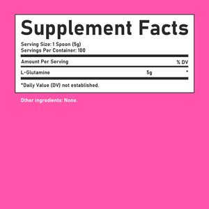 Helps Maintain Muscle Health L-Glutamine Powder Pure Formula Post Workout Recovery L-Glutamine <b>Supplement</b> Powder - Product Image 2