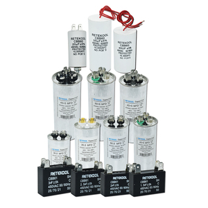 <span class=keywords><strong>Condensateur</strong></span> de démarrage de moteur <span class=keywords><strong>CBB60</strong></span> 450V AC 45μF pour compresseur de climatiseur, pièces de réfrigération - Product Image 5