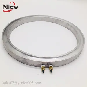 Placa redonda de fundición de aluminio de elemento de calefacción