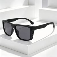 Nouvelle Arrivée 2026 – Lunettes de Soleil Homme en Gros, Monture Carrée Style Urbain en PC, Lunettes de Mode Personnalisables avec Logo, Lunettes de Pêche Polarisées