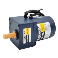 Moteur à engrenages à aimant permanent 5IK60GN-CF 60W 50Hz AC, moteur asynchrone monophasé avec montage à bride 220V