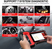 Lecteur de code automobile THINKCAR Thinkscan S7 Plus OBD2, S7 ABS SRS AC BCM, lecteur de code EPB ADBLUE ODB OBD 2, scanner de diagnostic automobile