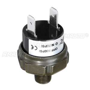 Interruptor de Presión de Aire para Montaje en Tanque, Rosca NPT de 1/8'', 70-100psi, 90-120psi, 120-150psi, 150-180psi, 125-200psi, para Bocinas de Aire de Tren - Product Image 5