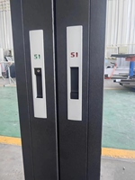 Fenêtre coulissante à double vitrage en aluminium/PVC/plastique/acier plastique/métal/laiton/matériau composite