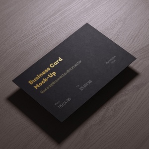 사용자 정의 프리미엄 명함 호일 악센트 양각 광택 제기 호일 코튼 진주 소프트 터치 - Product Image 1