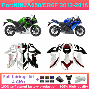 Kit Completo de Carenado para Motocicleta Compatible con Ninja650 650 Er6f 2012 2013 2014 2015 2016, Carrocería Completa, Kits de Carenado Zxmt Ninja650/er6f - Product Image 1