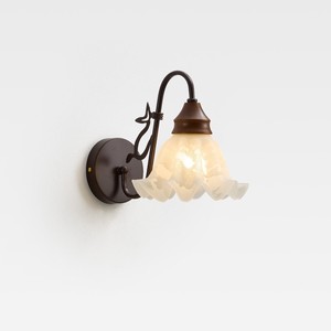Lampe murale florale de style américain, Source de lumière Led E14, commande par interrupteur, pour couloir, salon, chambre à coucher - Product Image 1