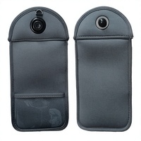 Sac de téléphone portable en néoprène avec logo personnalisé RFID, fermeture magnétique Faraday, pochette verrouillable pour smartphone pour lycéen