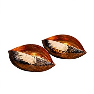 Handmade <b>Tea</b> <b>Light</b> <b>Holder</b> Set With Hammered Finish For Home Decoration - Product Image 6
