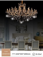 Nouveau Lustre LED Moderne de Luxe en Cristal 2026 pour Salons, Halls d'Hôtels, Maisons Duplex – Installation Élégante pour Projets
