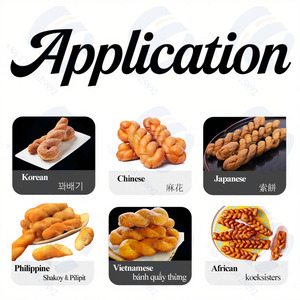 Máquina automática para hacer bocadillos crujientes, pretzel suave, máquina para torcer pan, máquina para torcer masa frita - Product Image 6