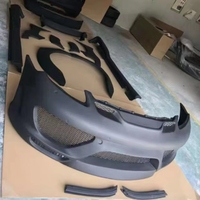 Pour Porsche 970 2011-2013 HM Style Kit de carrosserie large pare-chocs avant pare-chocs arrière aileron d'aile