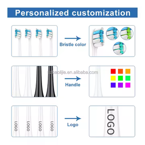 Cabezal <span class=keywords><strong>de</strong></span> cepillo <span class=keywords><strong>de</strong></span> dientes <span class=keywords><strong>de</strong></span> viaje eléctrico <span class=keywords><strong>de</strong></span> cabeza redonda negra Recargable respetuoso con el medio ambiente original con cabezal <span class=keywords><strong>de</strong></span> cepillo <span class=keywords><strong>de</strong></span> dientes reemplazable - Product Image 4