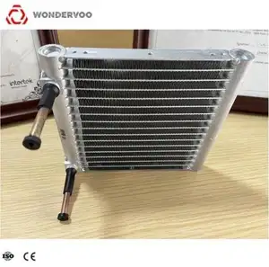 China Supplier High Efficiency Refrigerant Aluminum Micro Channel Finned Heat Exchanger Air Conditioner Condenser