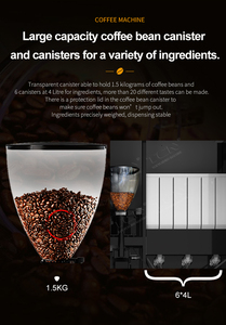 Máquina Expendedora de Café Grande, Máquina Expendedora de Bebidas y Aperitivos para Negocios - Product Image 4