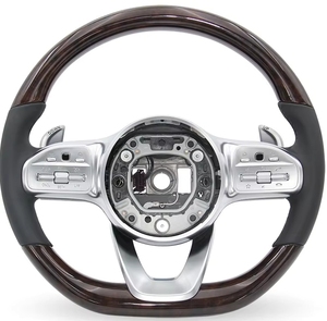 Volant de direction pour <span class=keywords><strong>Mercedes</strong></span>-Benz <span class=keywords><strong>AMG</strong></span> W205 W206 W167 W176 GLC avec matériau premium résistant à l'usure pour la réparation des anciens volants endommagés - Product Image 2