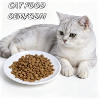 Alimento Seco para Gatos y Gatitos HANOU, Horneado a Baja Temperatura, Alto Contenido de Carne Fresca, Alto en Proteínas, Bajo en Grasas, Salud Digestiva, para Todas las Etapas de Vida, OEM
