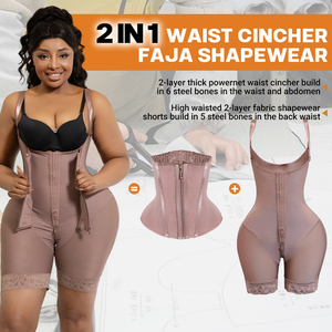 Faja colombienne de compression post-opératoire pour <span class=keywords><strong>femme</strong></span>, avec bâtons de maintien lombaire, taille 2, grande taille, shapewear - Product Image 3