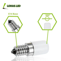 Ampoule Mini E12 E14 BA15D 1,5W 2700k 3000k 6000k Blanc Chaud Machine à Coudre Lampe Murale Mini Ampoule LED