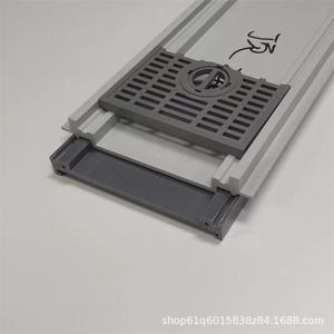 รางระบายน้ำในครัว ZJ-1004  แบบรีดขึ้นรูปพีวีซี รูปทรงเอเลี่ยน สำหรับระบบระบายน้ำในครัว - Product Image 2