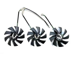 4PIN 87มม. GA92S2U RTX2080กราฟิกการ์ดพัดลมระบายความร้อนสำหรับ ZOTAC GAMING <span class=keywords><strong>GeForce</strong></span> <span class=keywords><strong>RTX</strong></span> 2080 <span class=keywords><strong>2070</strong></span> 2080 <span class=keywords><strong>Ti</strong></span> AMP Extrem GPU - Product Image 5