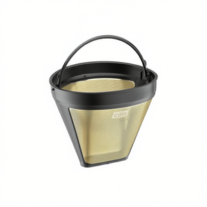Filtre permanent pour café Cilio Coffee Gold taille 4 pour cafetières à filtre - Product Image 2