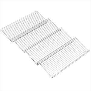 Tiered Spice Rack Acrylic <b>Drawer</b> Storage Organizer Rectangle Multifunction Kitchen Condiment Jar Holder - Product Image 5