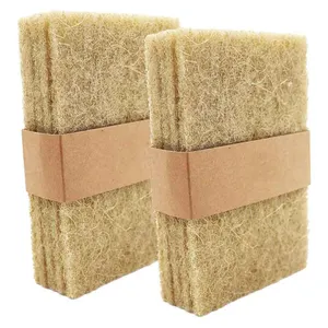 Esun Biodegradable Coconut Fiber Scrubbing Pads for Dishes Non-Scratch Eco Friendly Scrub Pad for Kitchen