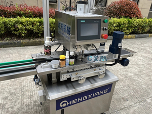 Remplissage de flacon de pot de petit volume et bouteille à vis automatique par machine de capsulage pour le plastique - Product Image 4