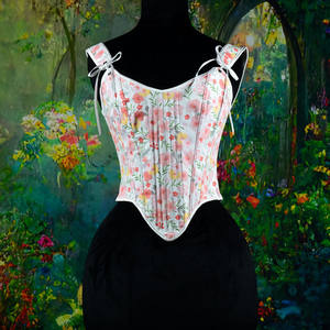 Corset respirant pour femmes sur mesure <span class=keywords><strong>Bustier</strong></span> minceur taille dentelle corsage désossé Costume de scène <span class=keywords><strong>moulant</strong></span> débardeur Crop Tube hauts - Product Image 3