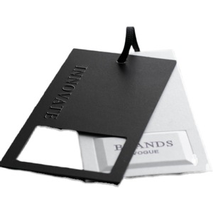 Nhãn Treo Logo Riêng Cho Quần Áo Có Dây Treo Miễn Phí Thẻ Treo Sản Phẩm Giấy Xoay Đặc Biệt Cho Quần Áo Hàng May Mặc Thẻ Xoay Nhà Máy - Product Image 6