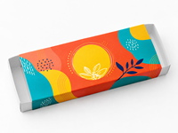 Bande de ceinture personnalisée imprimée et estampée à chaud pour boîtes d'emballage alimentaire (Boîte à manchon en carton de forme rectangulaire, petite série)