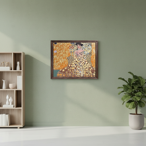 Portrait artisanal d'<span class=keywords><strong>Adele</strong></span> Bloch Bauer, art mural encadré en bois - Product Image 3