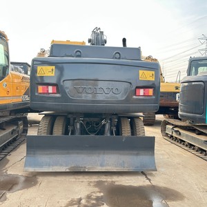 Excavadora de ruedas <span class=keywords><strong>Volvo</strong></span> <span class=keywords><strong>EW170</strong></span> usada de alta calidad con motor de núcleo Componentes de motor y bomba Buen Estado - Product Image 6