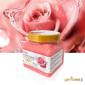 Sel de bain naturel pour la peau, gommage blanchissant pour le visage et le corps, exfoliant pour les peaux mortes, sel de mer - Product Image 4