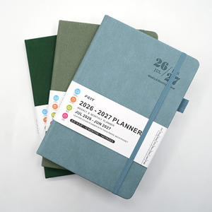 Agenda 2026-2027 A5 de Cuero PU Personalizada con Tapa Dura, Impresión Personalizada para <span class=keywords><strong>Acuerdos</strong></span> Laborales, Gran Venta - Product Image 1