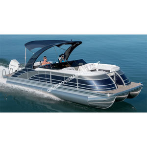 Yate YAMANE, Bote Pontón, Barbacoa Flotante, Bote <span class=keywords><strong>de</strong></span> Aluminio <span class=keywords><strong>de</strong></span> <span class=keywords><strong>Lujo</strong></span>, Bote <span class=keywords><strong>de</strong></span> <span class=keywords><strong>Alquiler</strong></span> Comercial Personalizado - Product Image 1