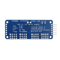 PCA9685 PCA9685A 16 Channel 12-Bit PWM Servo Shield Modul Driver Motor Antarmuka I2C untuk Arduino Raspberry Pi