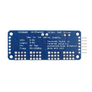 Модуль драйвера сервоприводов PCA9685 PCA9685A, 16 каналов, 12-битный ШИМ, интерфейс I2C для <span class=keywords><strong>Arduino</strong></span> и Raspberry Pi - Product Image 6