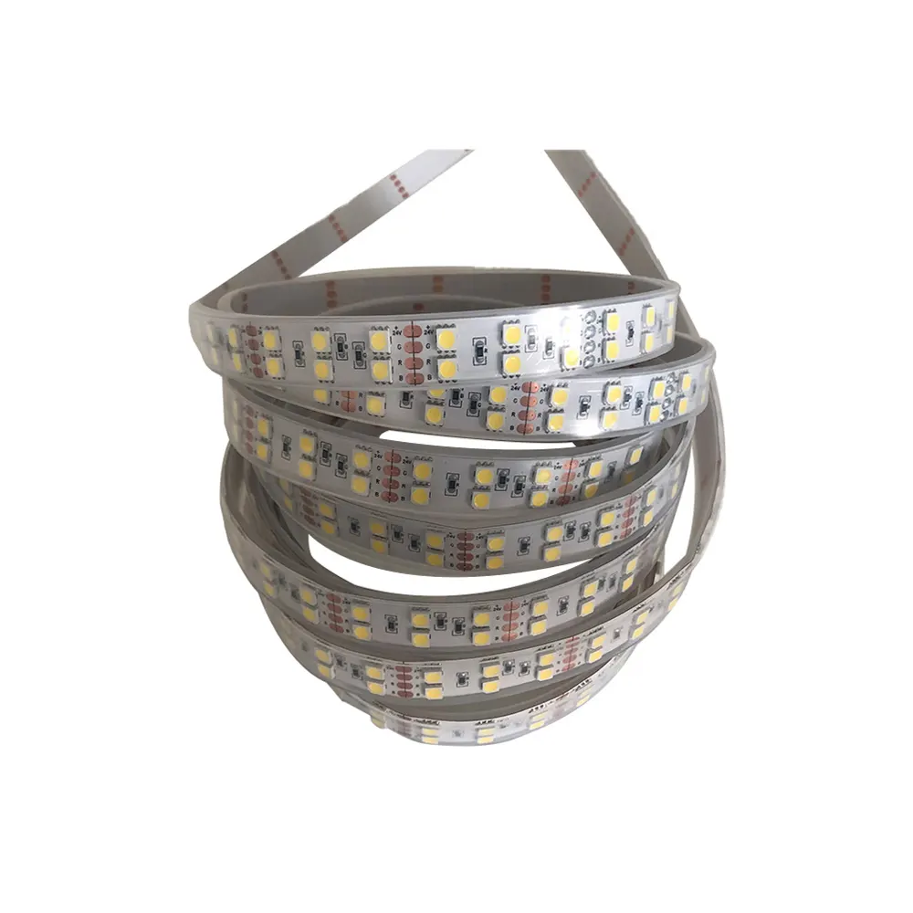 Flexibler LED-Streifen 5050 mit CE RoHS-Profil LED-Streifen Licht Kunststoff abdeckung LED-Leuchten Typ